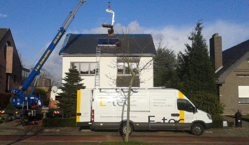 Kraanmontage pv in Olen